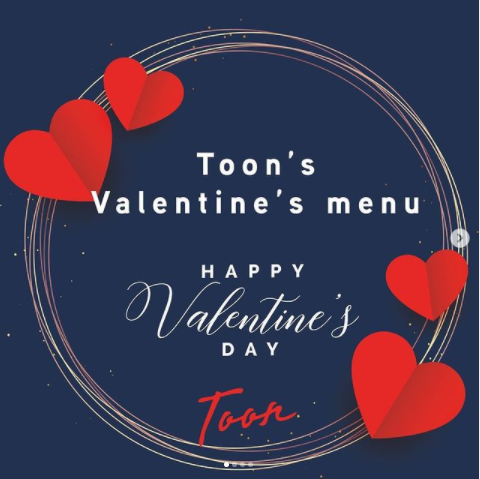 Toon Nijmegen valentijnsdagmenu Toon Nijmegen Valentijnsmenu