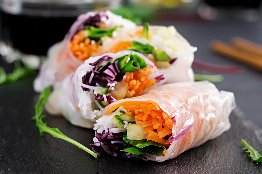 Vegan streetfood groenteloempia by LaVie Vegan streetfood groenteloempia by LaVie