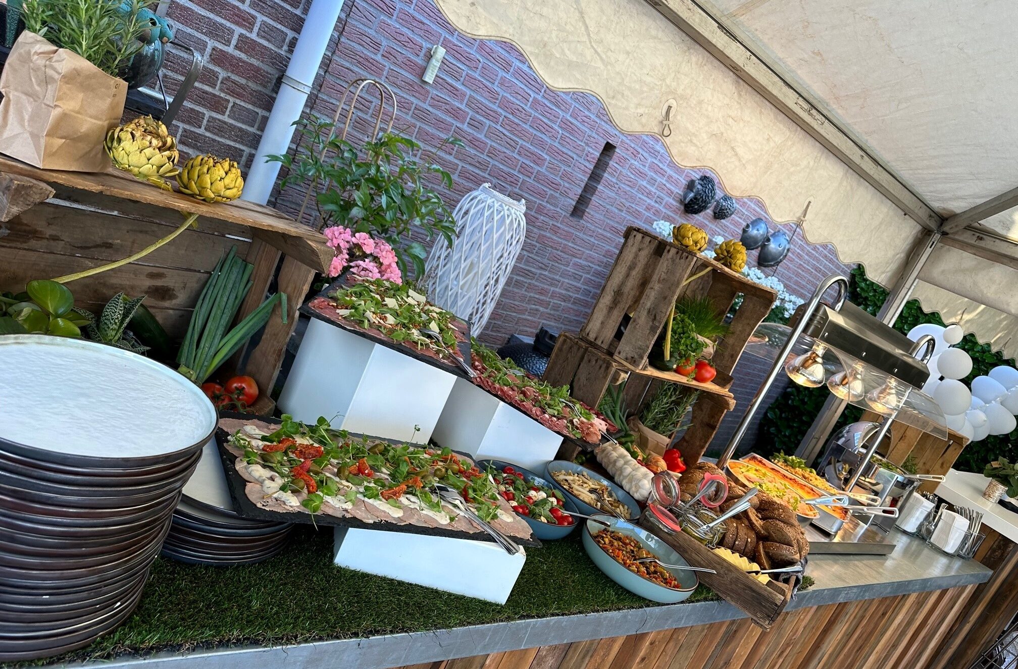 Bruiloft Katwijk catering