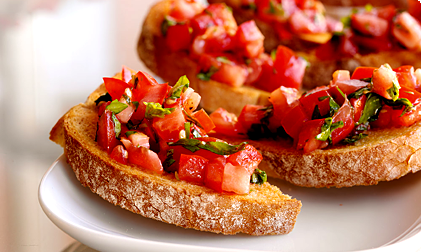 bruschetta Bruschetta - Italy food