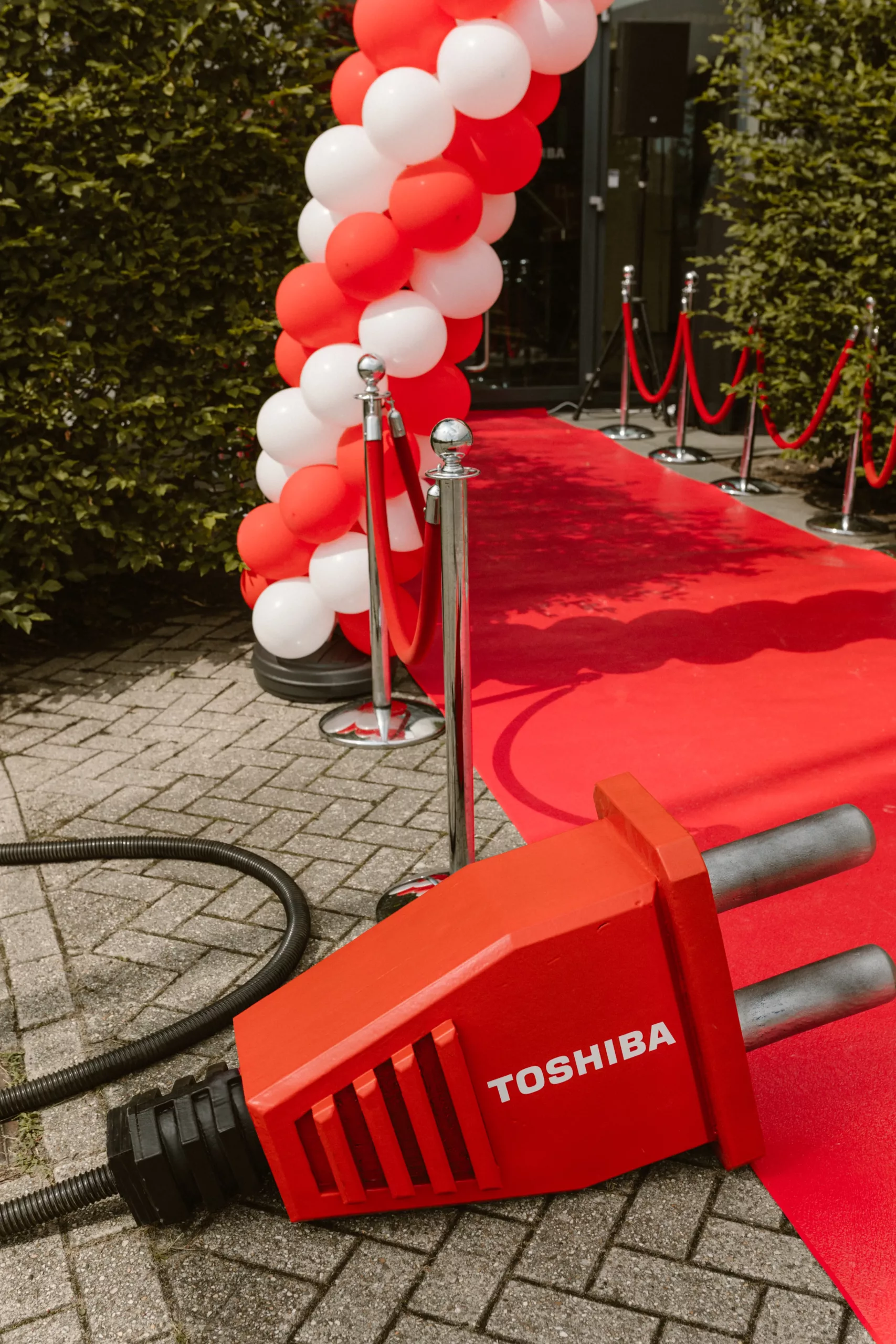 Ingang evenement Toshiba Ingang evenement Toshiba