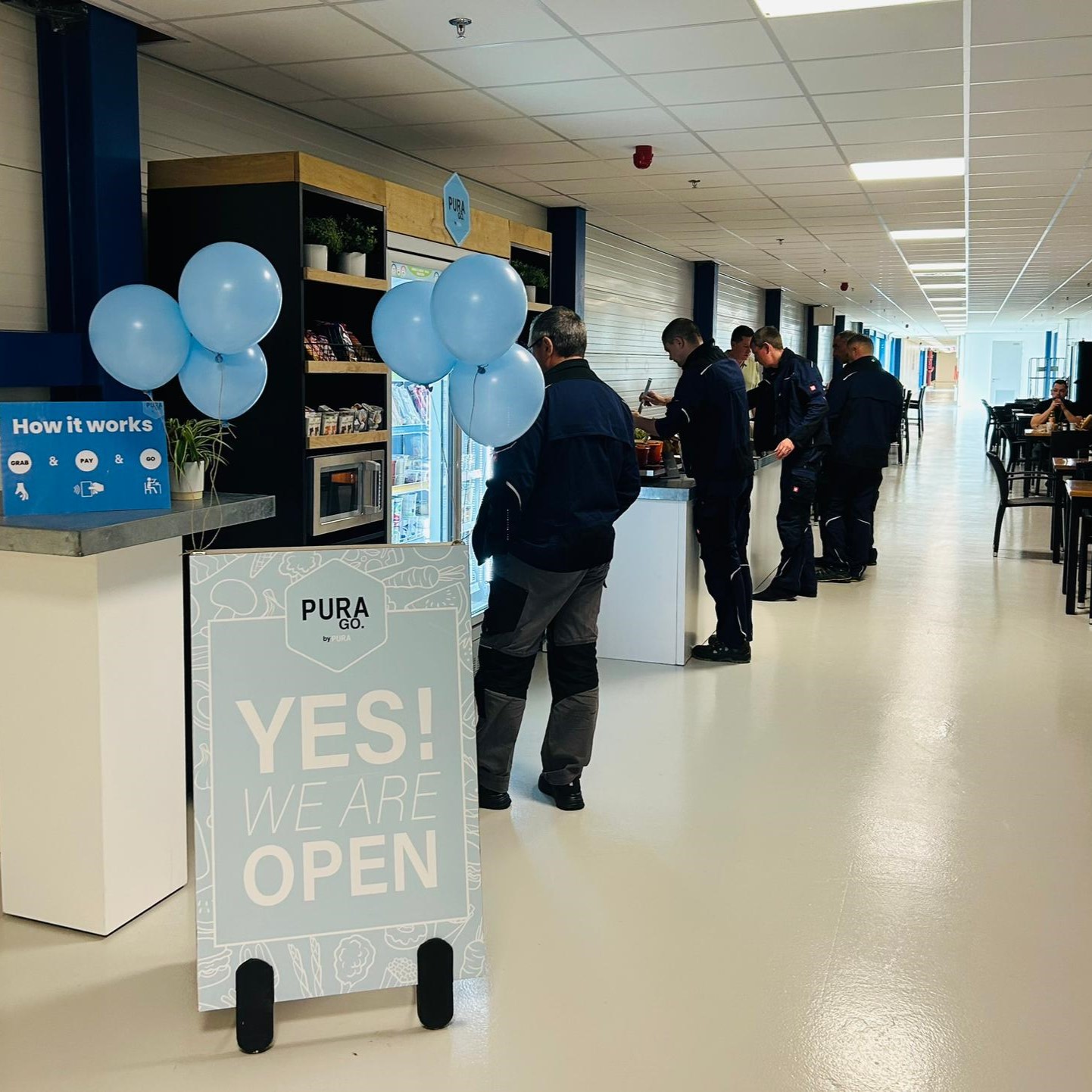 Pop-up bedrijfsrestaurant Nutricia