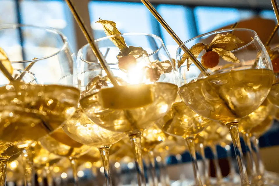 Luxe Gin cocktailbar op zakelijk event
