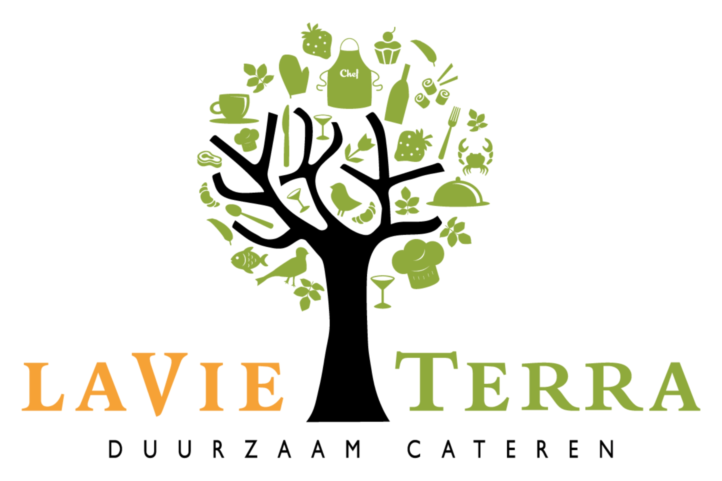 Terra belevingsconcept in aardetinten tijdens zakelijk event